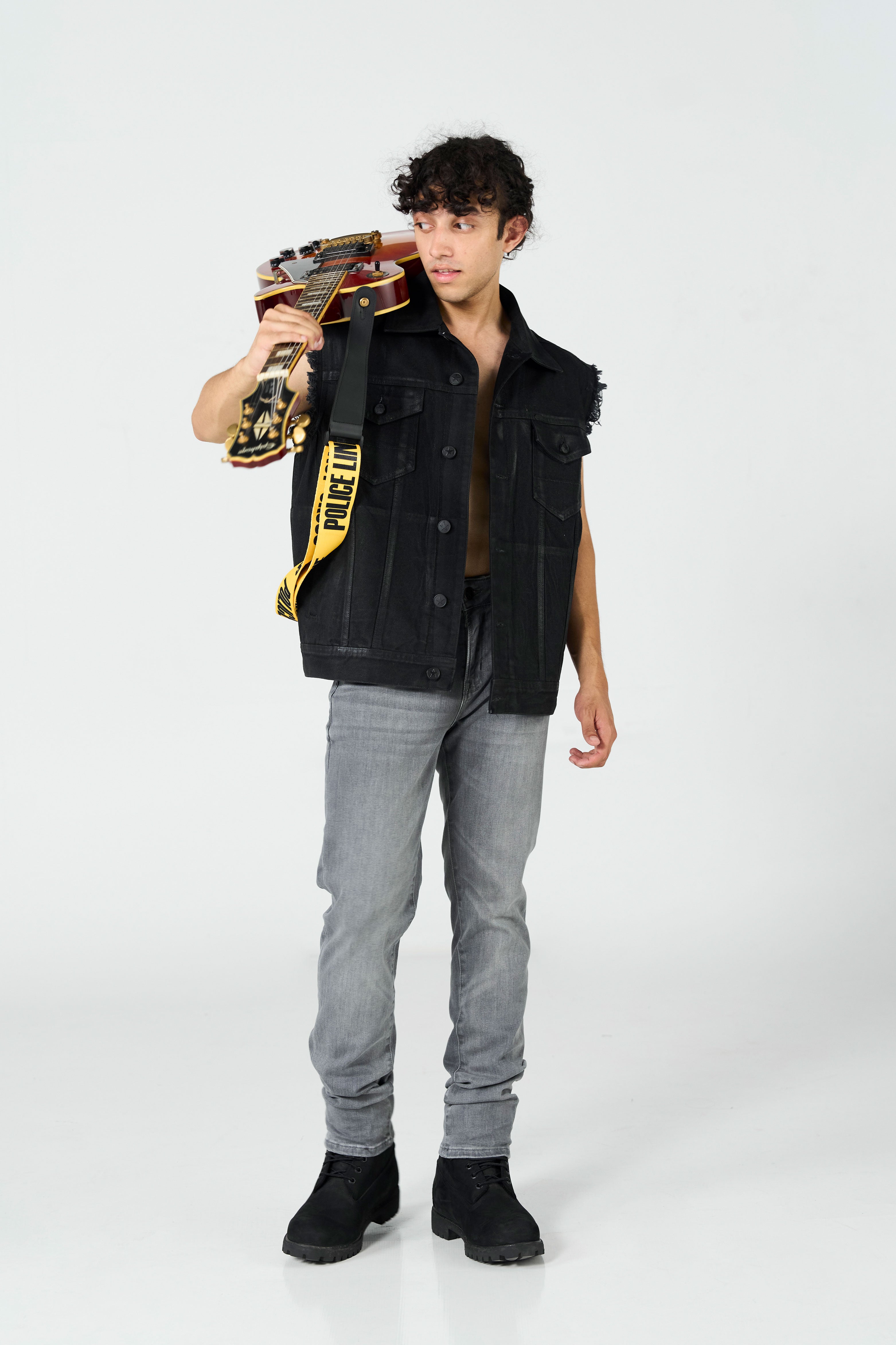 Raw Edge Vest by Rockstar Jeans