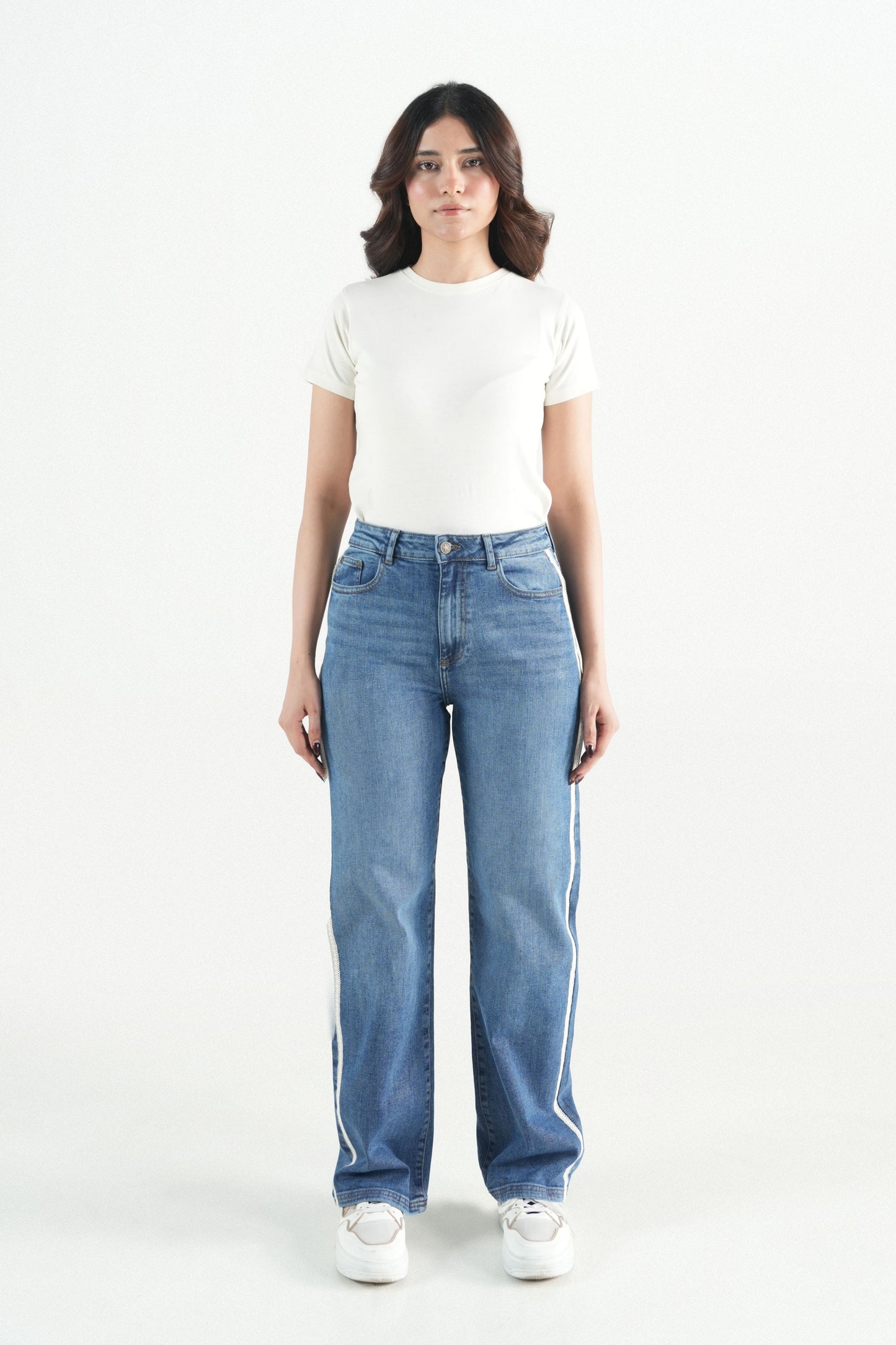 Essential Mid-Blue Denim Jeans
