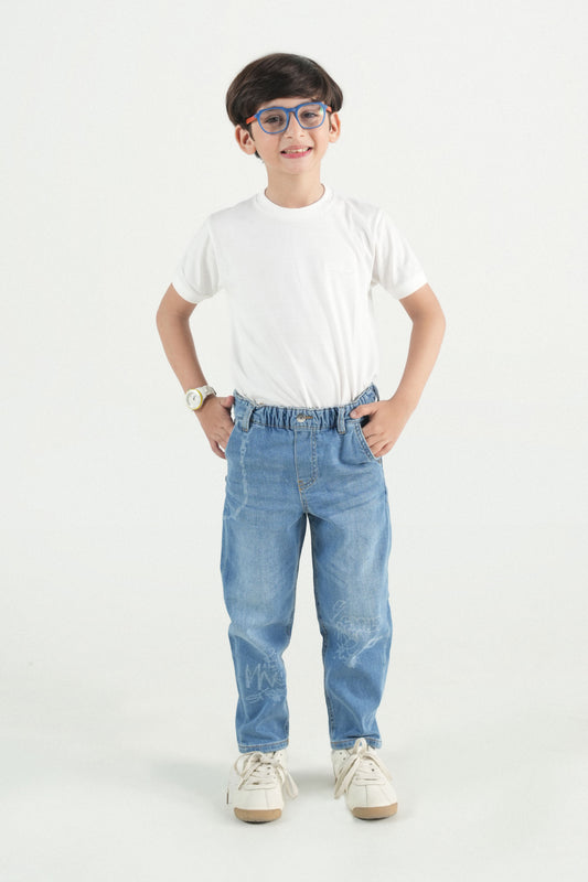 Light blue Straight jeans