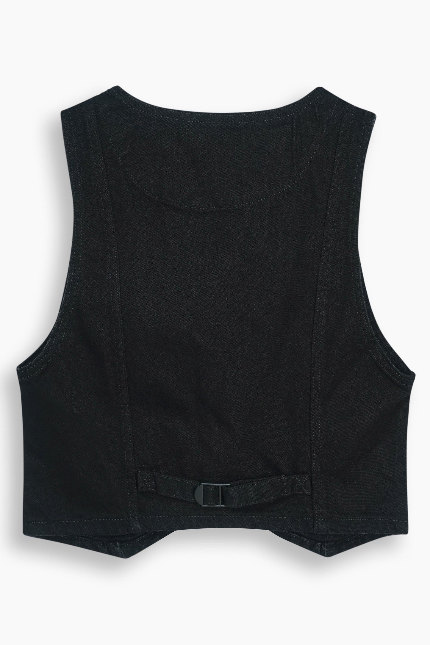 Limited Denim Vest Black
