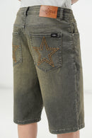 Brown Tinted Denim Jorts