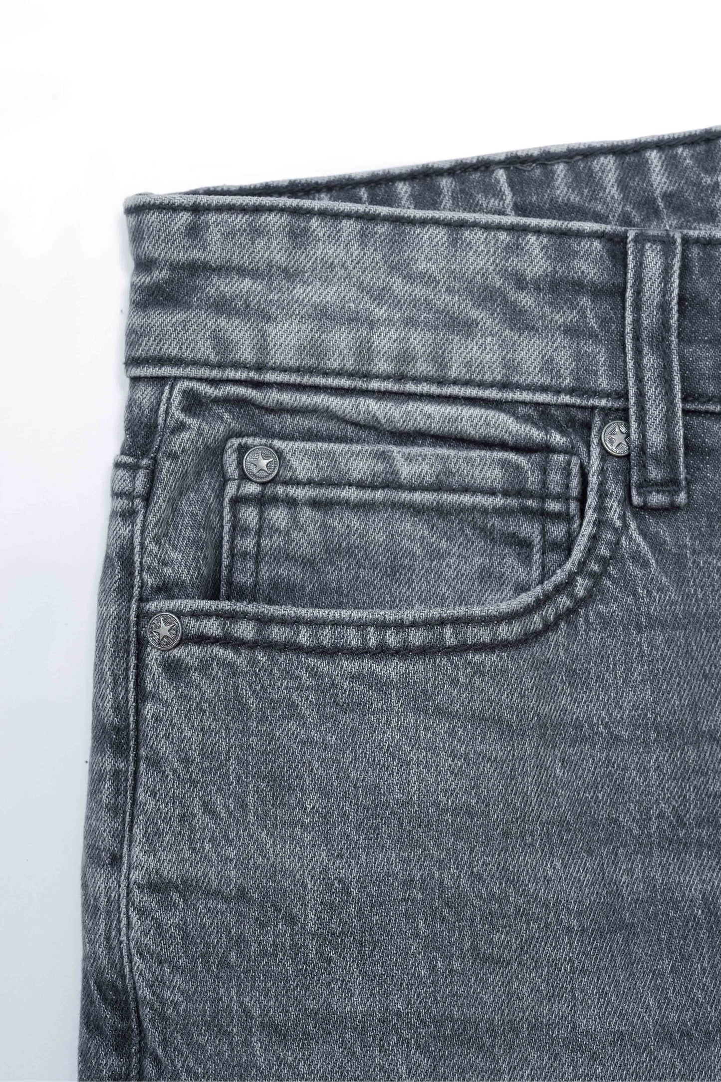 Loose Straight Fit Jeans Charcoal