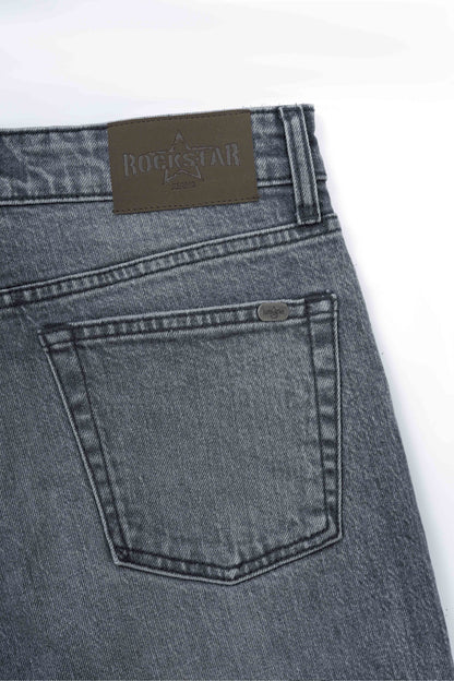 Loose Straight Fit Jeans Charcoal