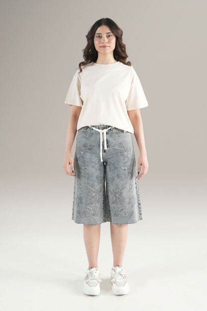 Metallic  Acid Jorts