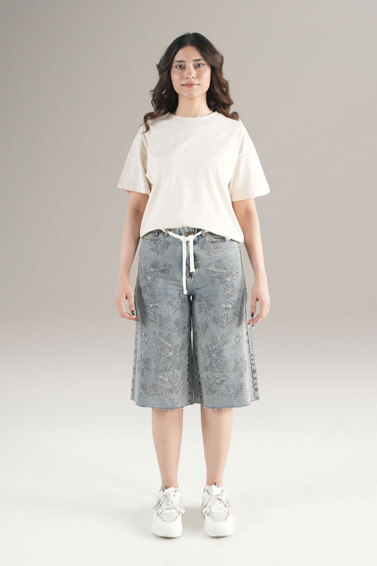 Metallic  Acid Jorts