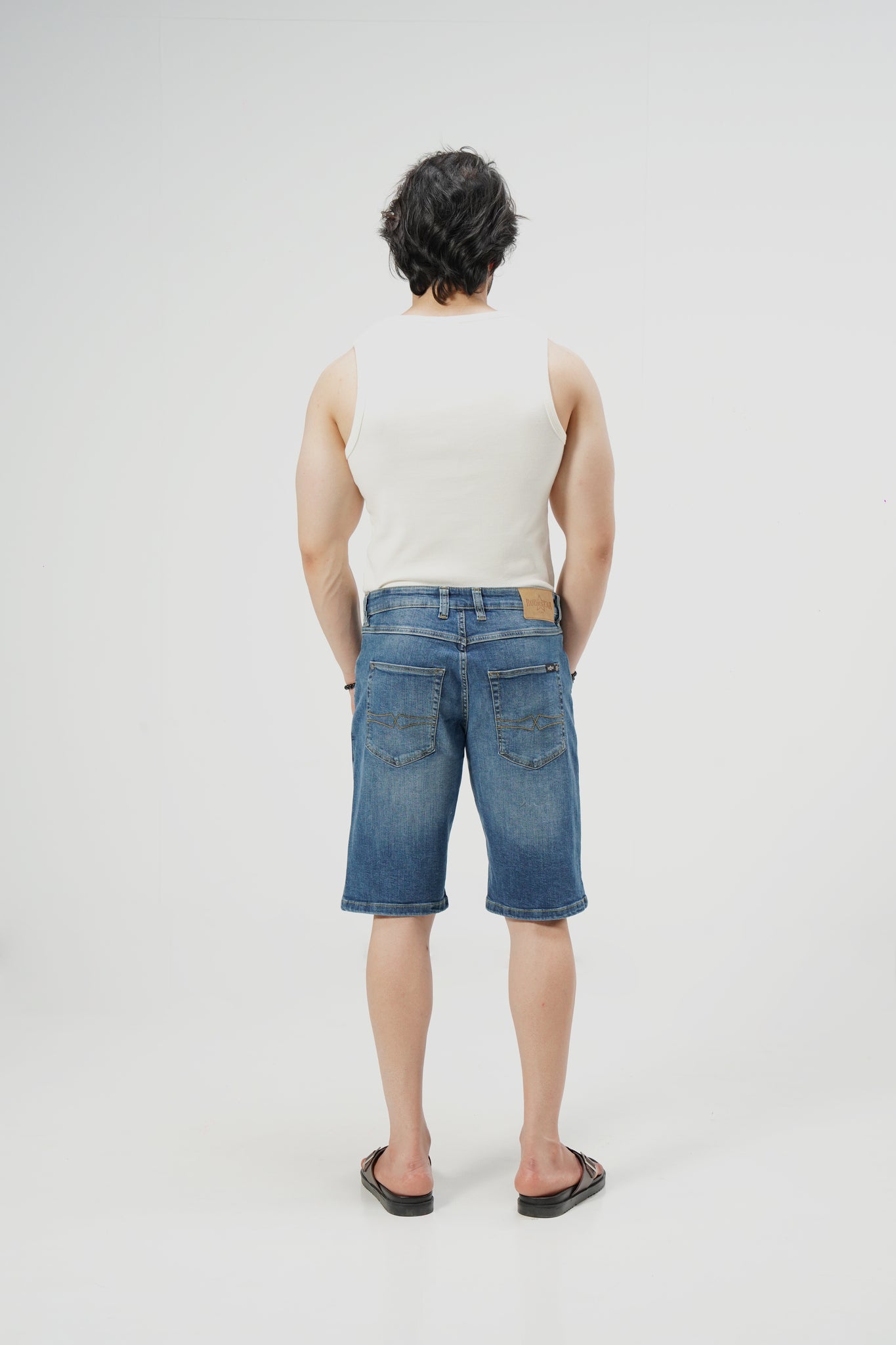 Bermuda Denim Shorts shop at Rockstar Jeans