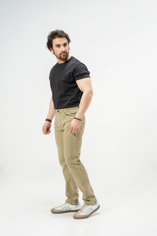 Sand Slim Pant shop at rockstar jeans