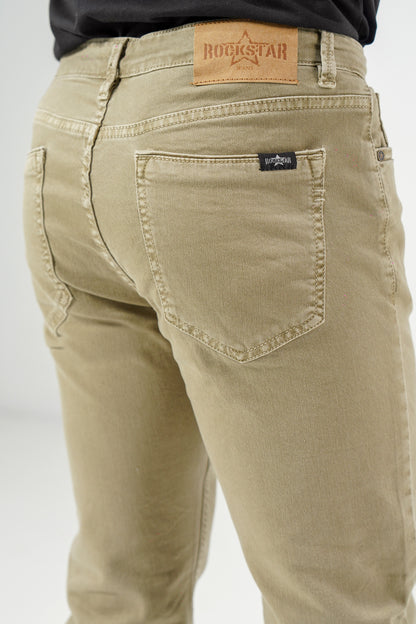 Sand Slim Pant shop at Rockstar Jeans