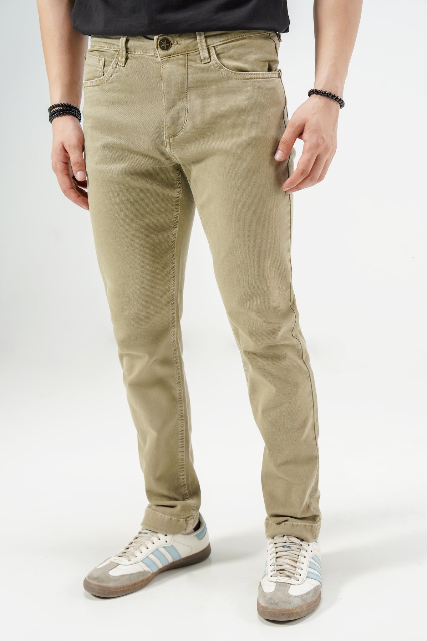 Sand Slim Pant shop at rockstar jeans