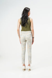 Floral Print Slim Pant