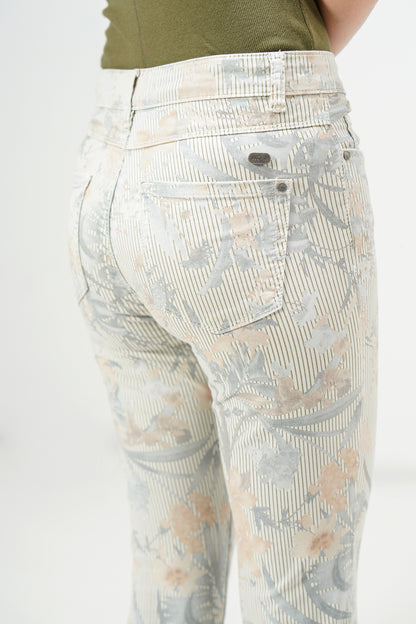 Floral Print Slim Pant shop at Rockstar Jeans