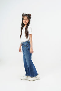 Wide Leg Dark Blue