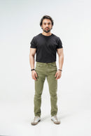 Military Green Slim Pant