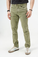Military Green Slim Pant