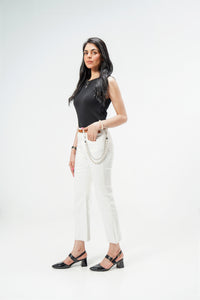 Cropped Flare Pant