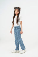 Kiss Lips Straight Jeans