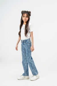 Kiss Lips Straight Jeans