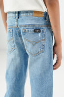 Light Blue Ripped Jeans