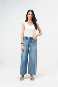 High Rise Super Wide Leg