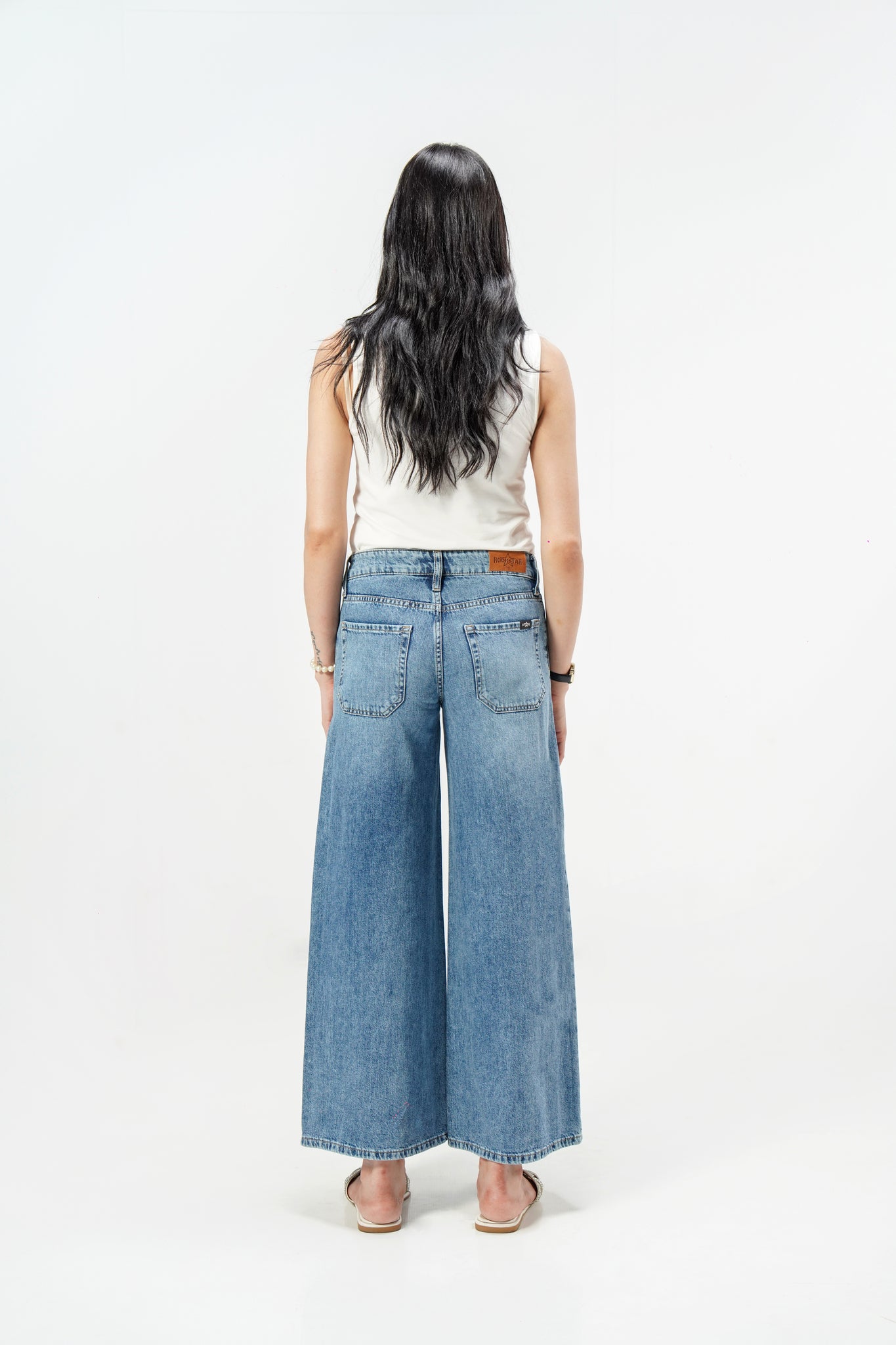 High Rise Super Wide Leg shop at Rockstar Jeans