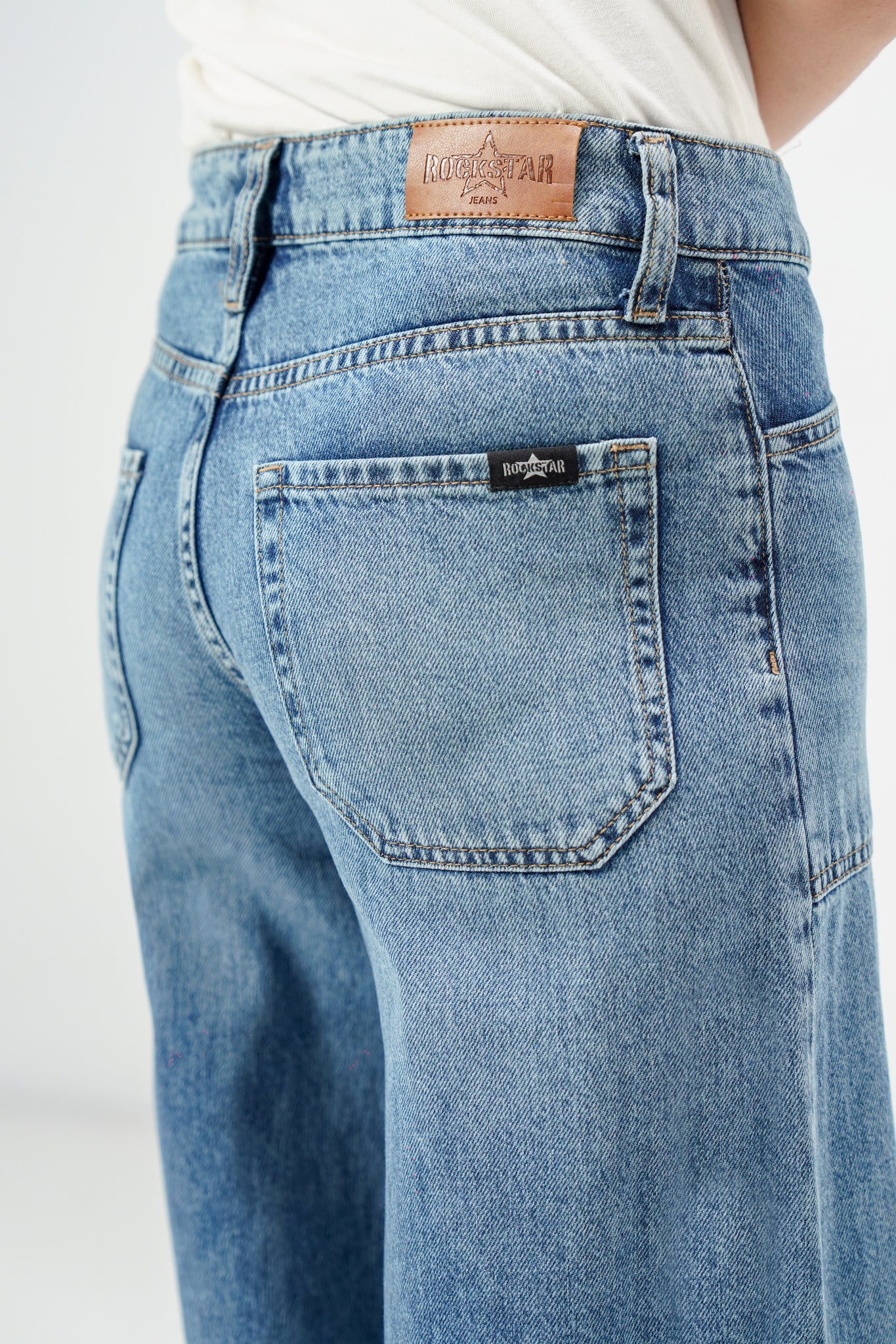 High Rise Super Wide Leg shop at Rockstar Jeans