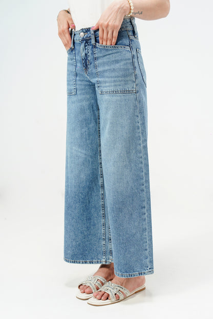 High Rise Super Wide Leg shop at rockstar jeans