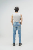 Regular Slim Medium Blue