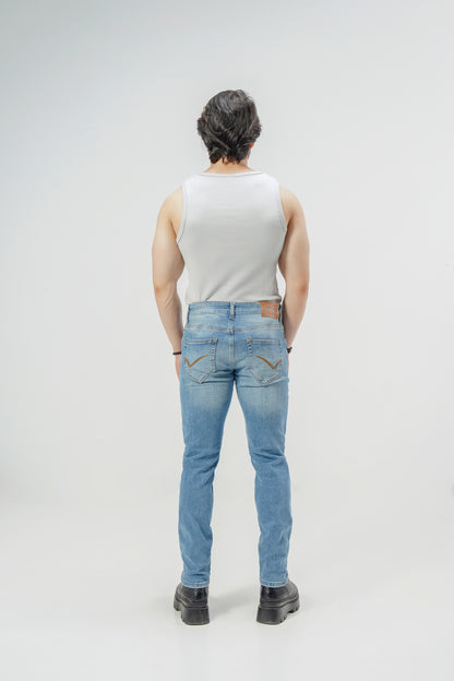 Regular Slim Medium Blue shop at Rockstar Jeans