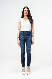 Splash Ripped Skinny Jeans