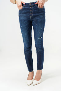 Splash Ripped Skinny Jeans