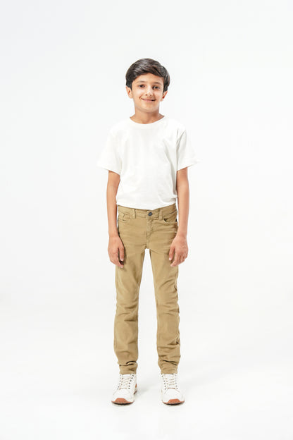 Power Stretch Beige Pant shop at rockstar jeans