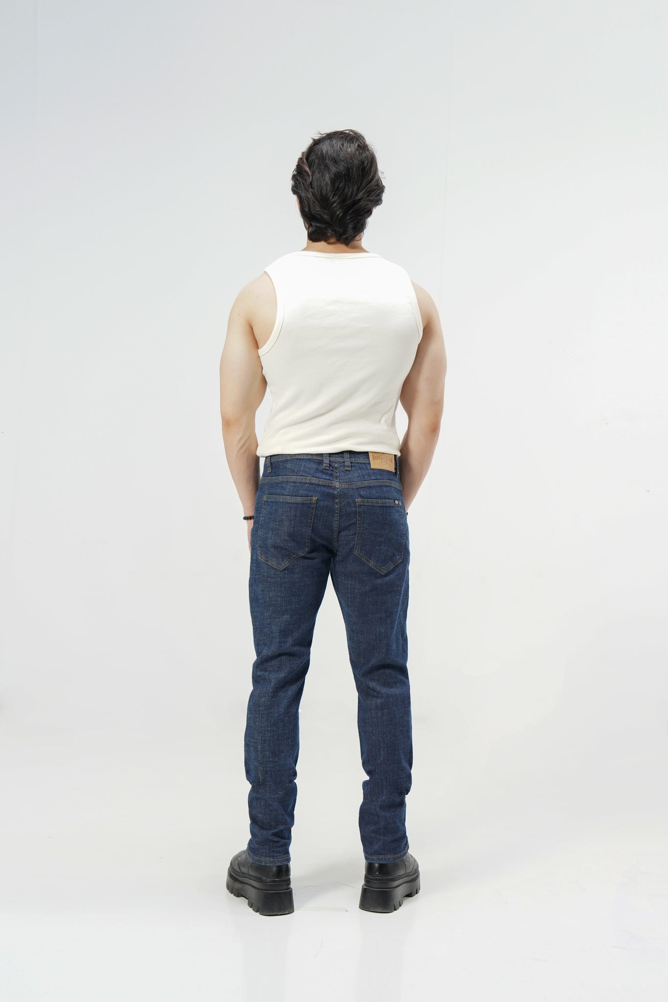 Ultra Lightweight Dark Jeans shop at Rockstar Jeans