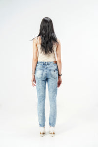Acid Wash Skinny Jeans