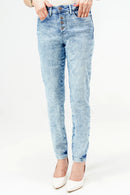 Acid Wash Skinny Jeans