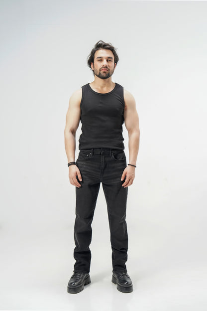 Authentic Straight Black shop at Rockstar Jeans