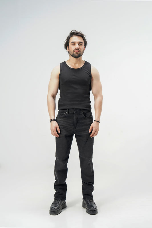 Authentic Straight Black shop at Rockstar Jeans