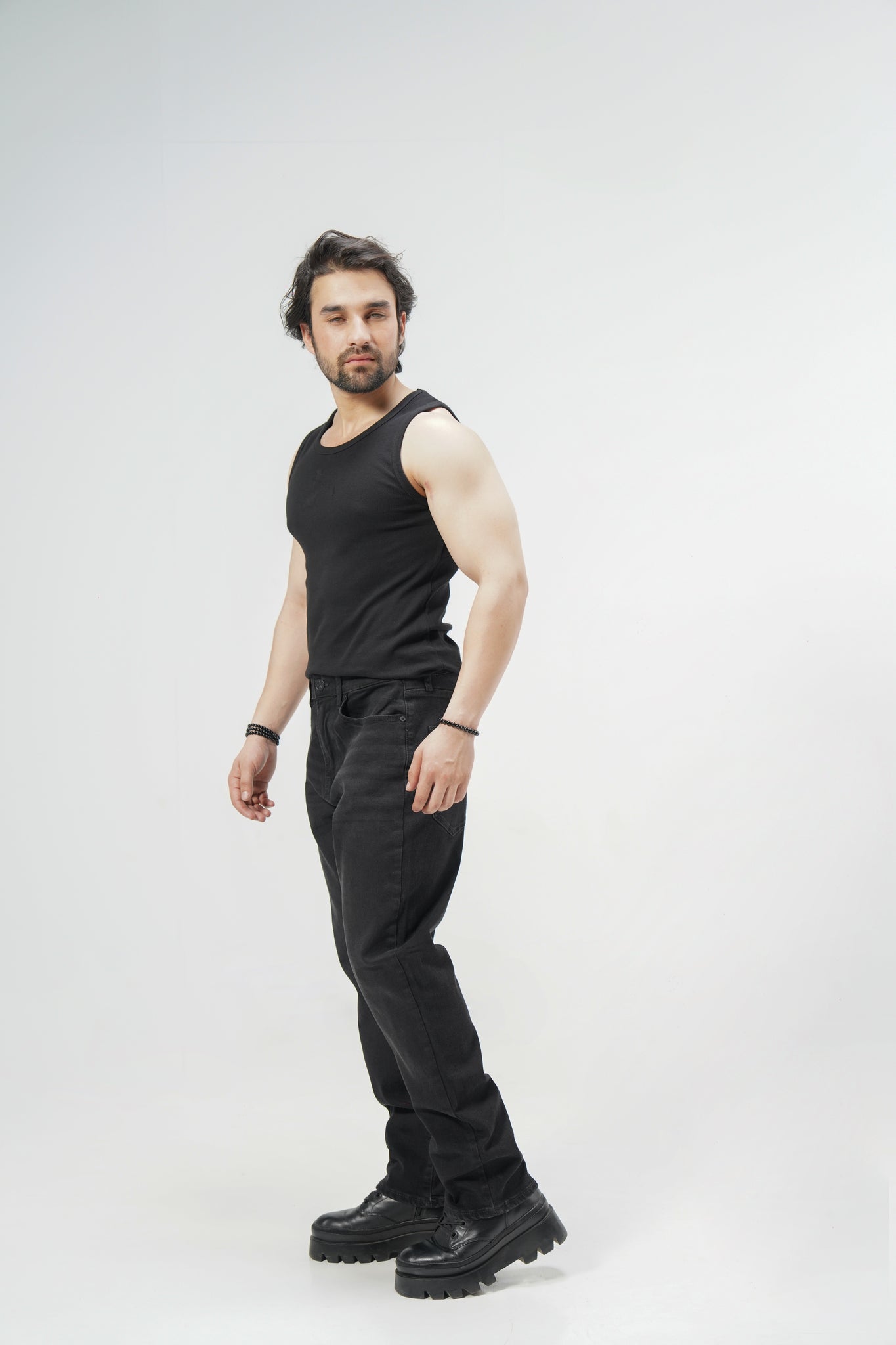 Authentic Straight Black shop at Rockstar Jeans