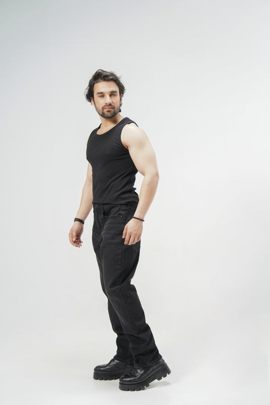 Authentic Straight Black shop at Rockstar Jeans