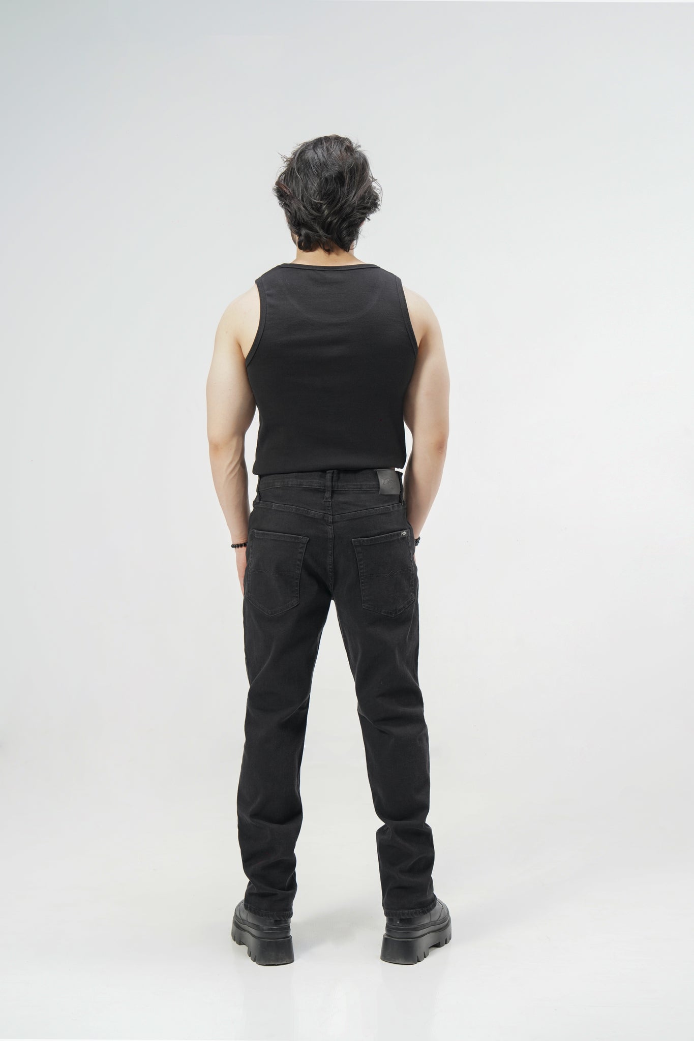 Authentic Straight Black shop at Rockstar Jeans