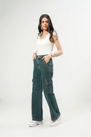 High Rise Wide Leg Cargo Vintage