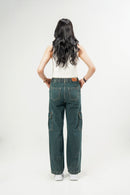 High Rise Wide Leg Cargo Vintage