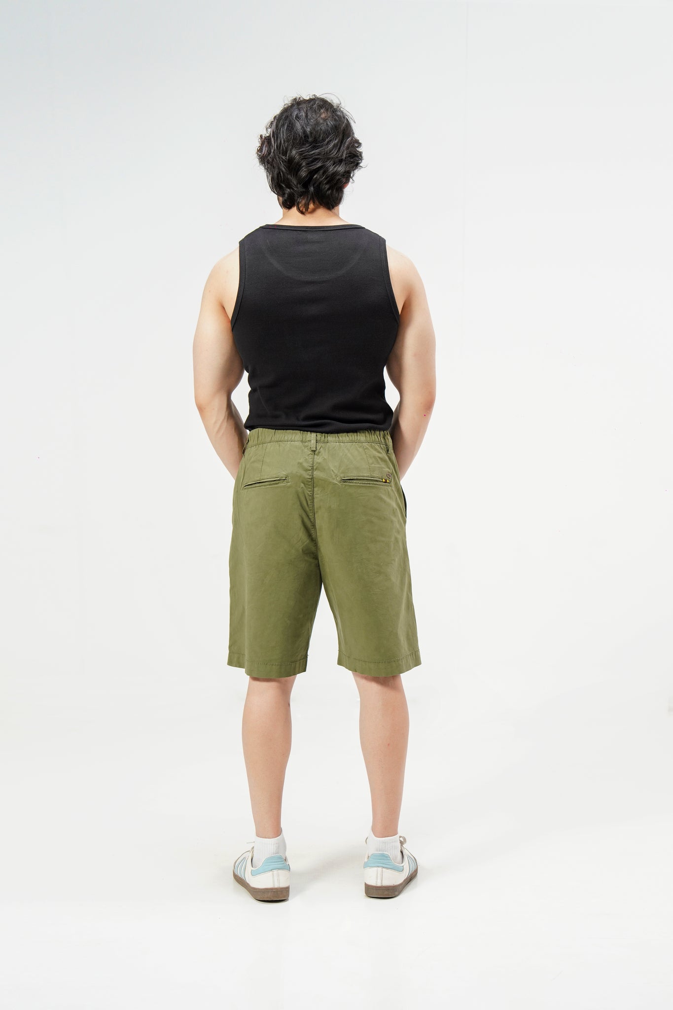 Military Green Shorts