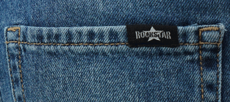 Rockstar Jeans / Dark Blue Baggy Denim Shorts