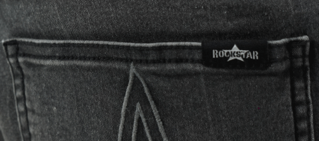 Rockstar Jeans / Grey Cargo Denim Jorts