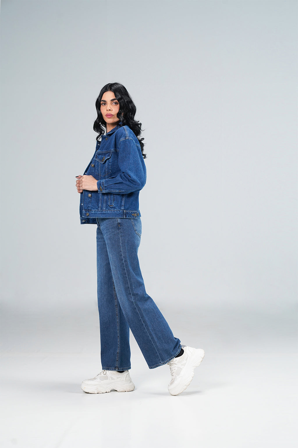 Denim jacket Medium Wash shop at Rockstar Jeans