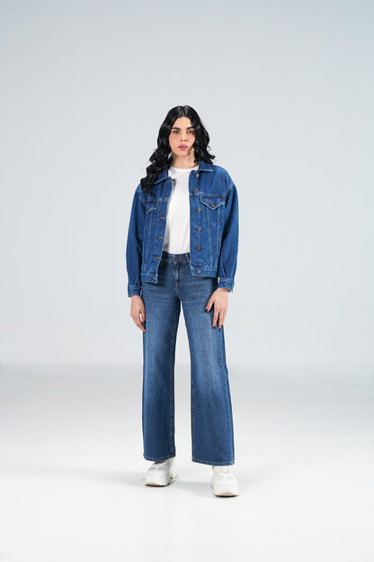 Denim jacket Medium Wash shop at rockstar jeans