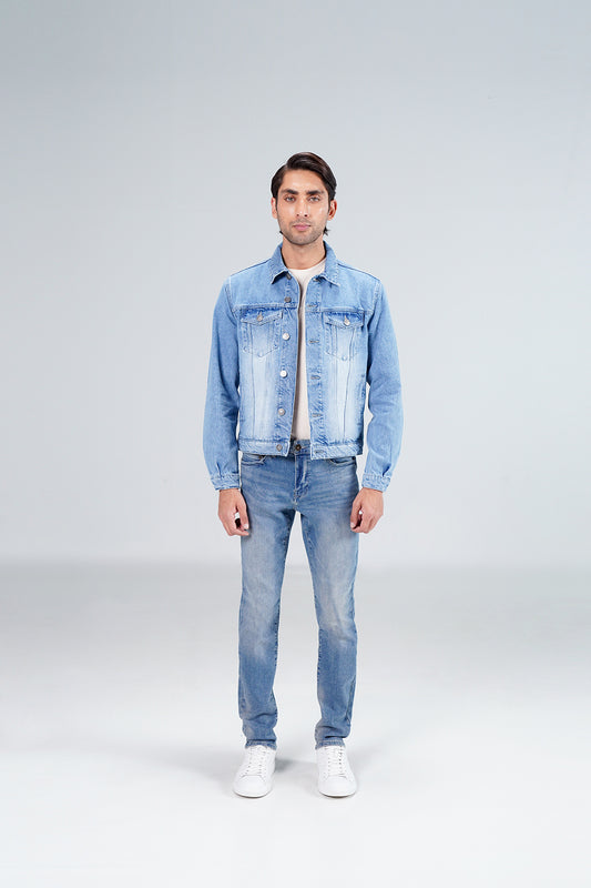 Denim jacket Light Wash shop at Rockstar Jeans