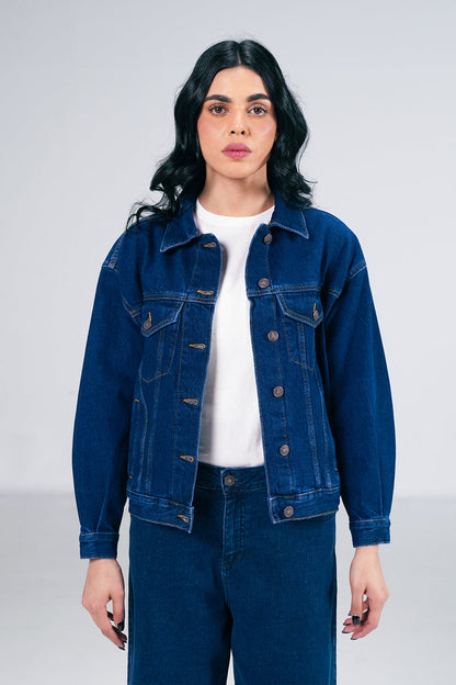 Denim jacket Dark Wash shop at Rockstar Jeans