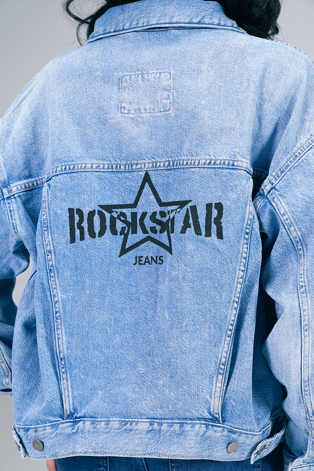 Acid Denim Jacket shop at Rockstar Jeans