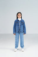 Denim Trucker Jacket Dark Blue